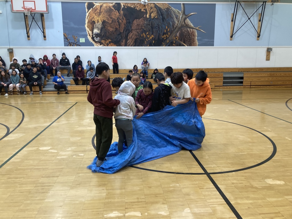 Tarp turn over elementary and ms pep rally nyo 26 state