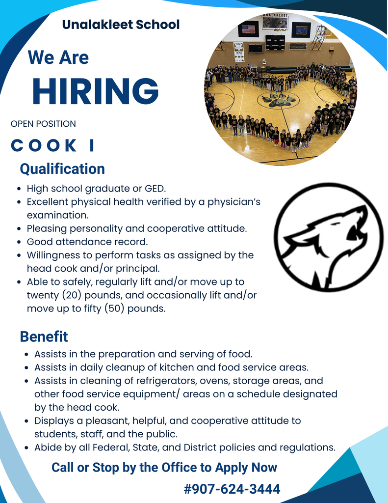 UNK  Cook I Position