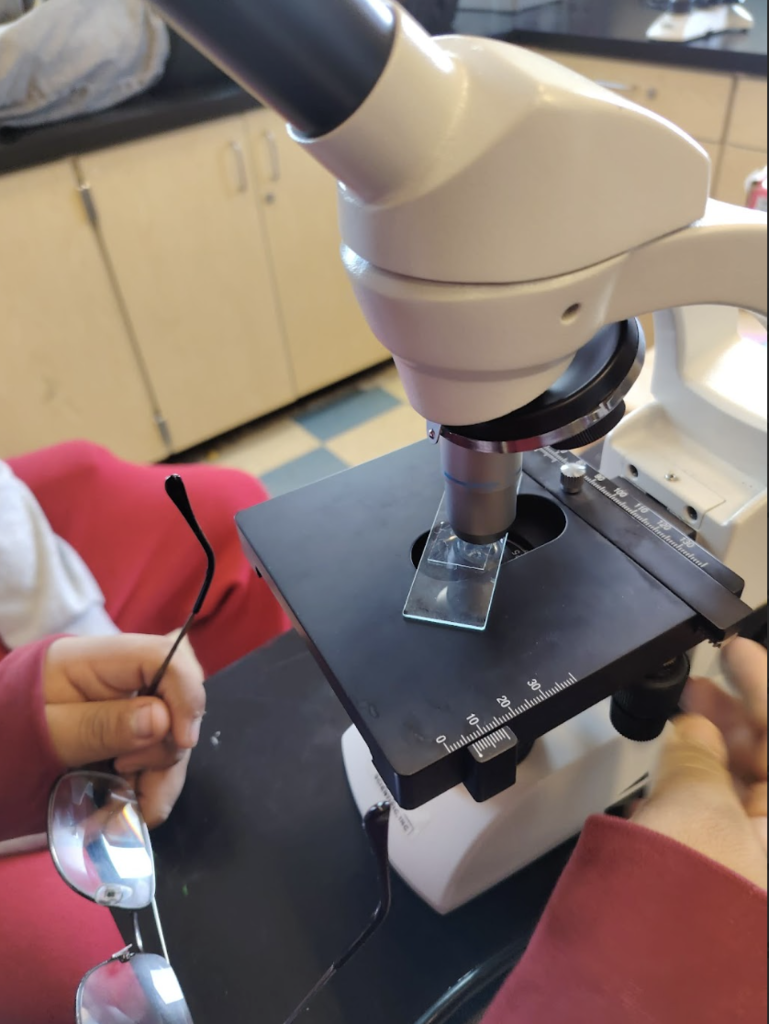 Roger and Microscope Teller Alaska