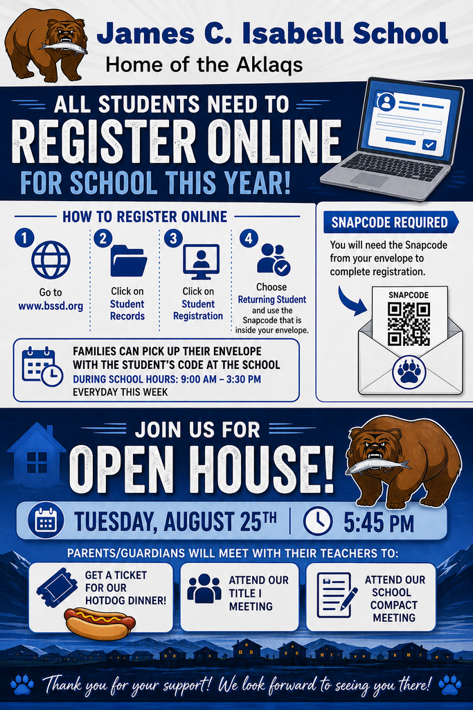 📚💙 Teller 2026–2027 Student Registration & Open House! 💙📚