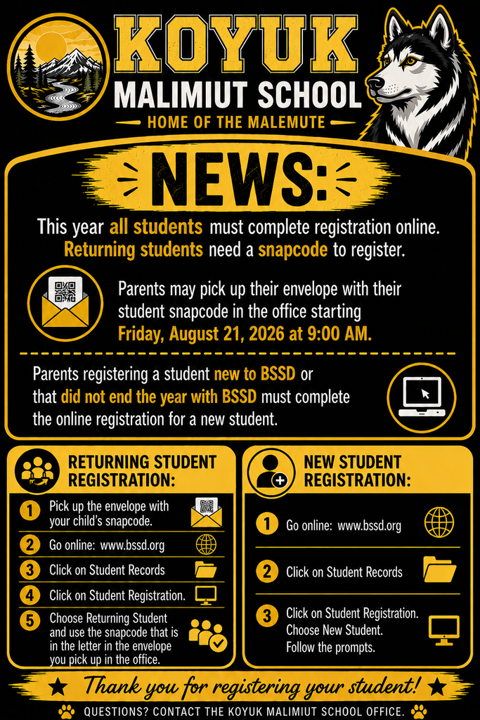 Online Registration Information