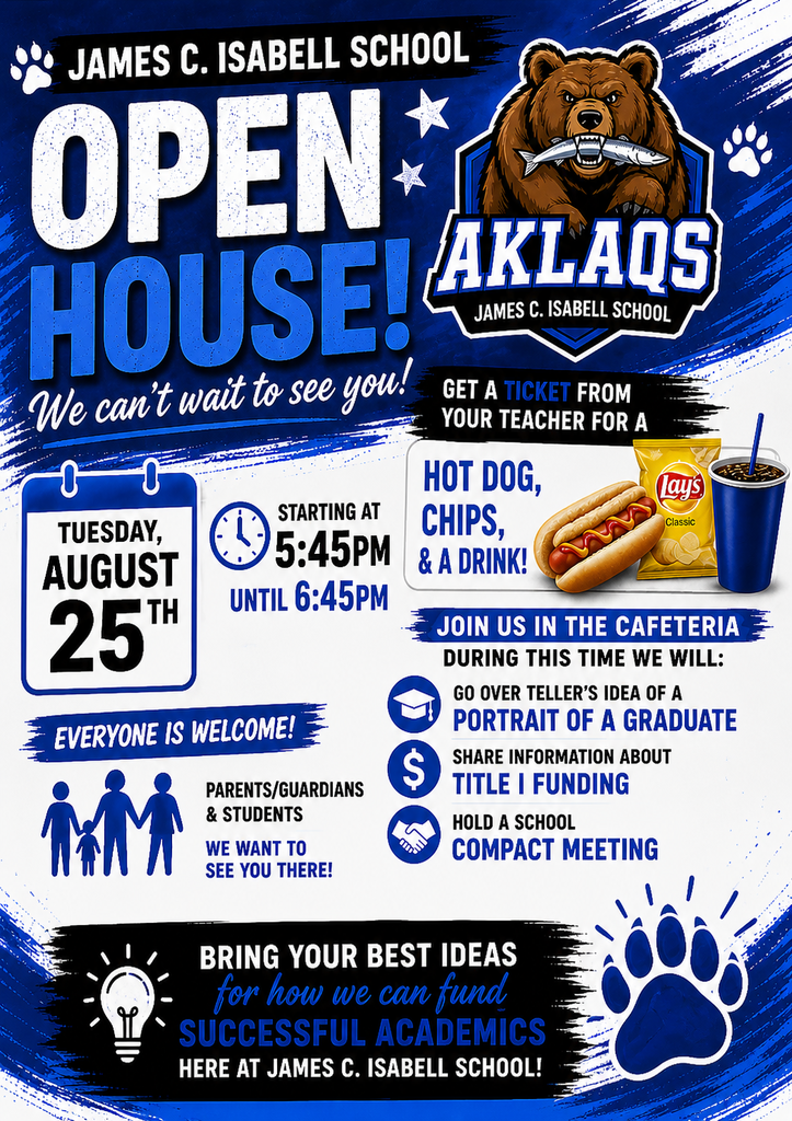 Aklaq Open House FY27 August 25th