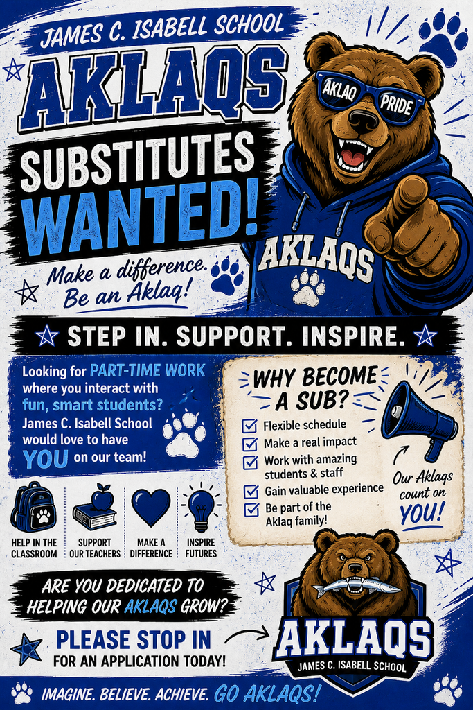 Aklaq Substitutes Wanted Poster