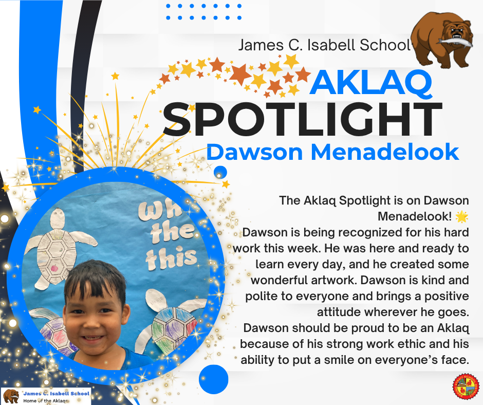 Aklaq Spotlight Teller Alaska Dawson