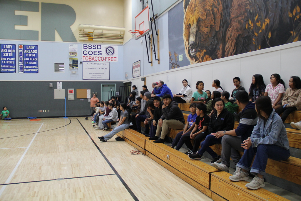 Teller Pep Rally Friday for XC in Nome MS and HS