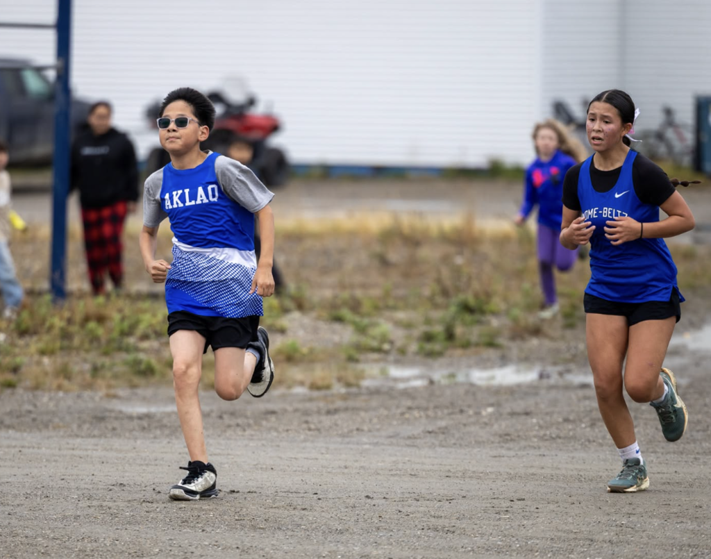Middle School XC Nome McCade Ablowaluk Finishing Sept 2026