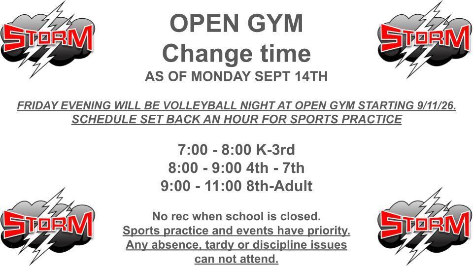OPEN GYM