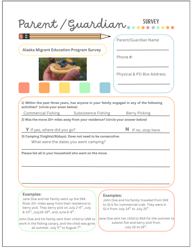 Migrant Ed Survey
