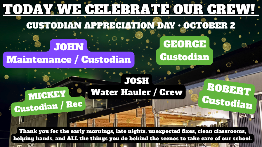 Custodian Appreciation