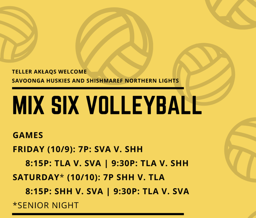 Teller Home Game Schedule FY27 Volleyball