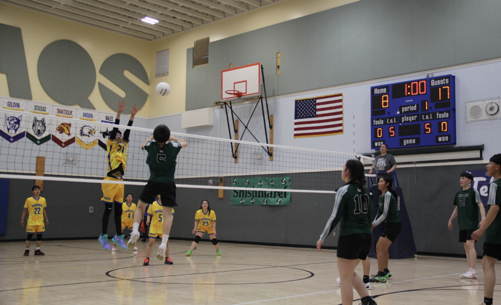 Savoonga vs Shishmaref Teller Volleyball