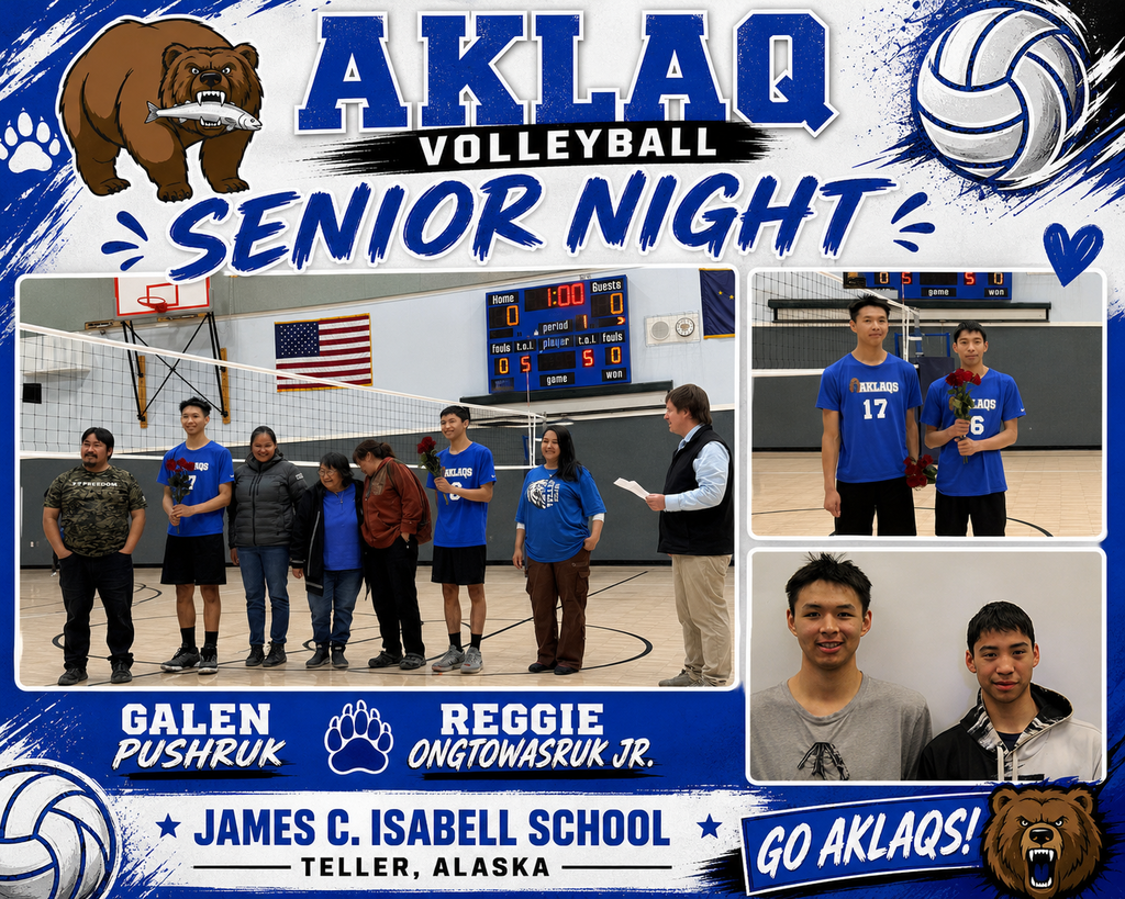 Aklaq Senior night Collage
