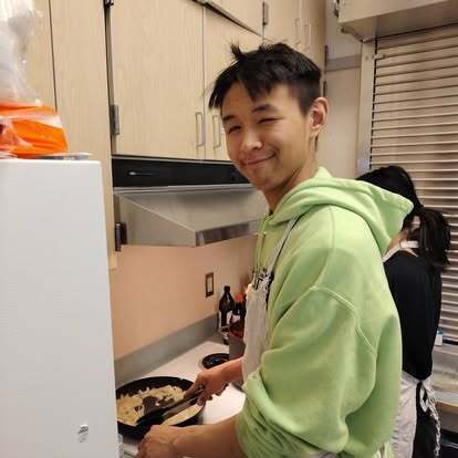 Galen cooking