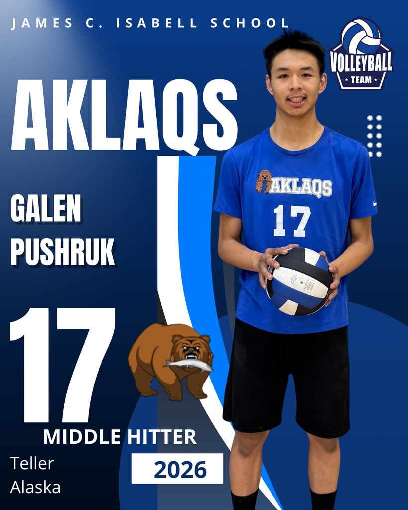 Galen Pushruk Volleyball Team Player Card Post