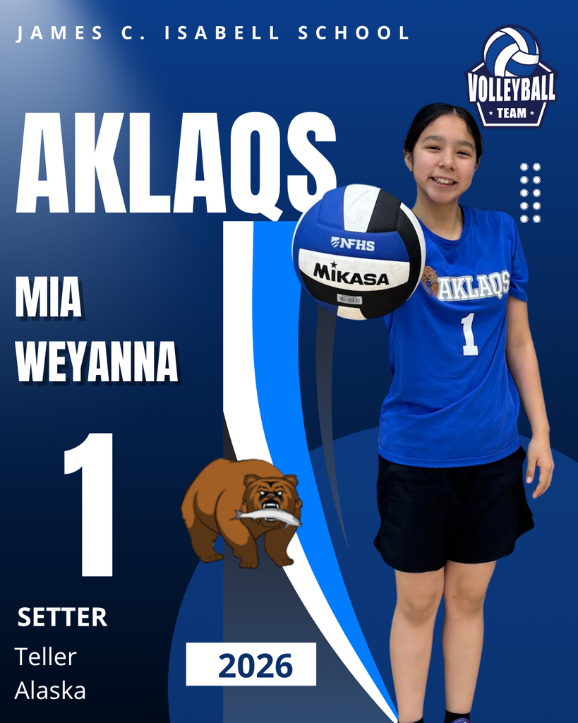 Mia Weyanna Volleyball Team Player Card Post