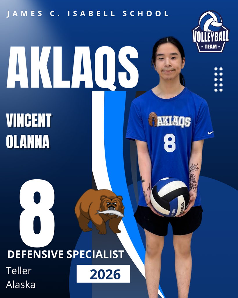 Vincent Olanna Volleyball Team Player Card Post