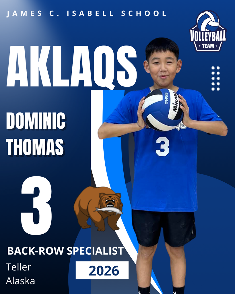 Dominic Thomas Volleyball Team Player Card Post