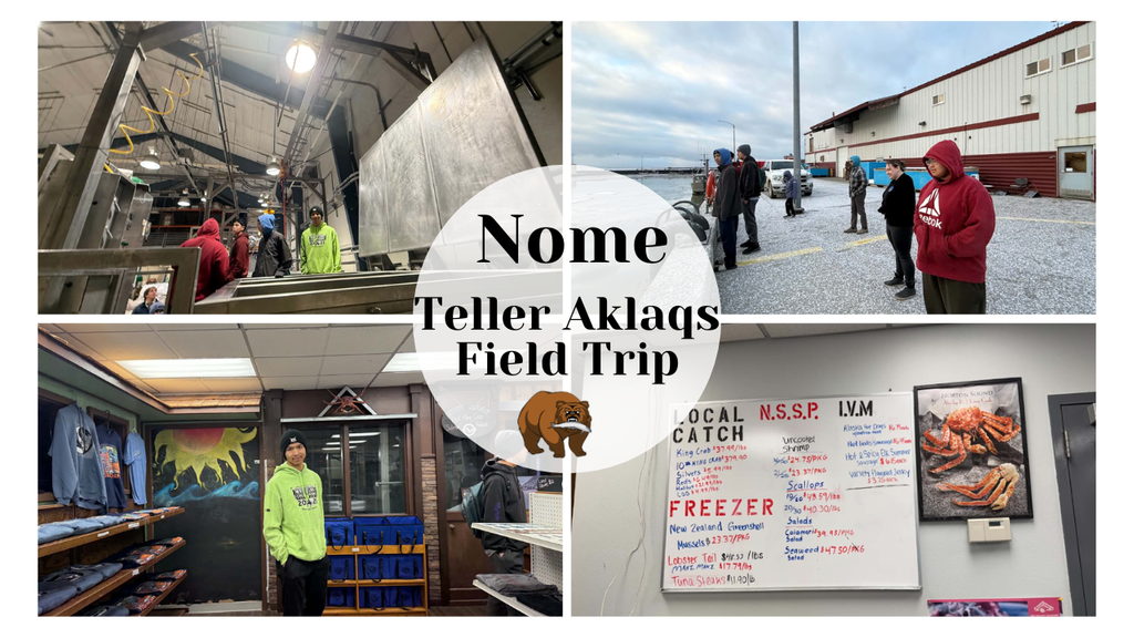 Norton Sound Seafood Exploration Nome Field trip 10.21 Reggie Jr Frank Topkok Galen Pushruk Trevor Okbaok Brayden Okleasik Rowena loqueloque 4