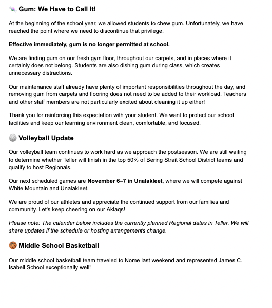 October Newsletter Teller 2026 2