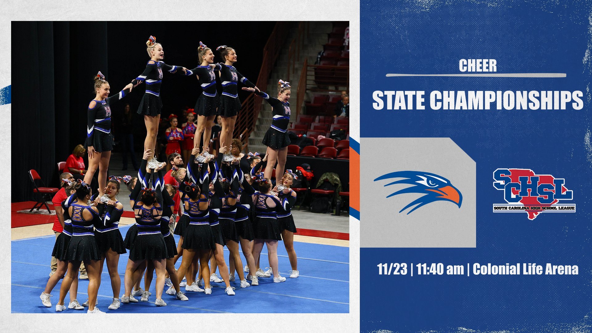Cheer on Hanahan at the State Cheer Championships! | Hanahan High