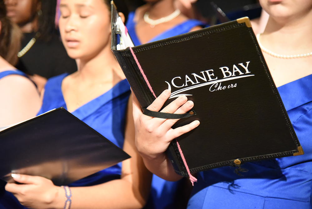 Cane Bay Choirs music folder