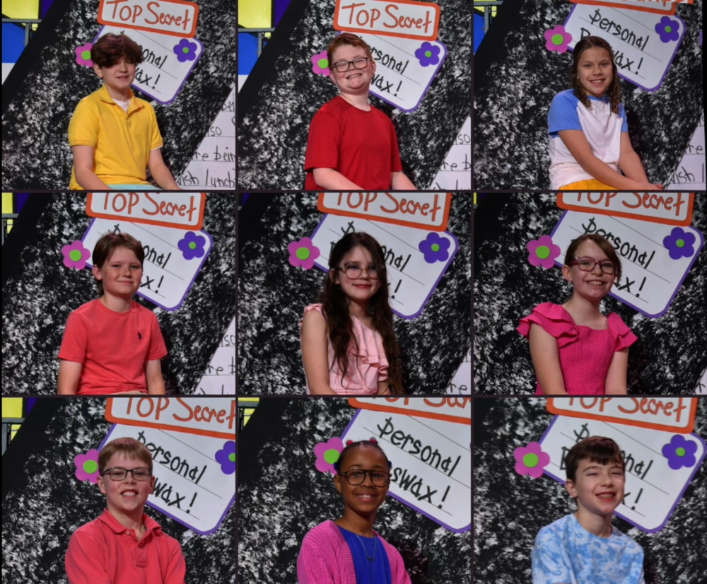 collage of HHA fifth graders