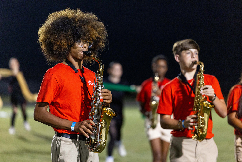 SHS saxophone players