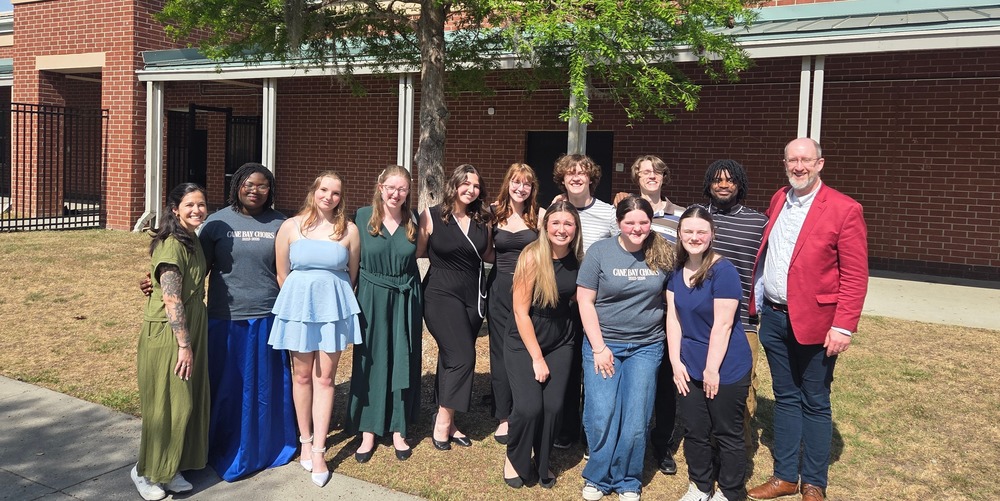 Cane Bay Choir with Director William Bennett and Katie Hardwick