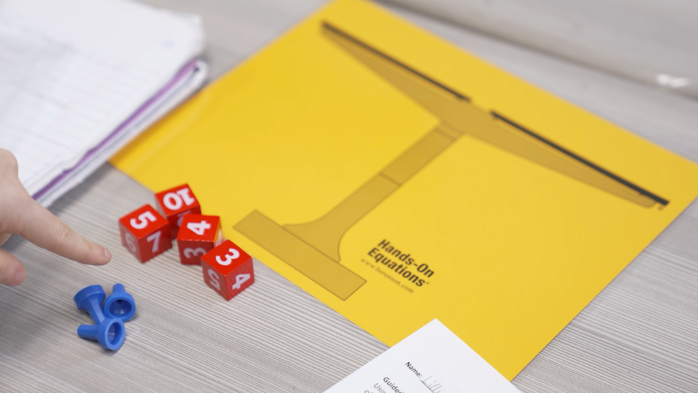 linear equation manipulative