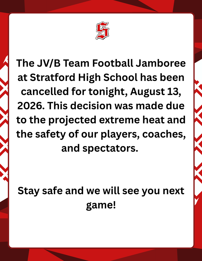 JV / B Team Cancelled