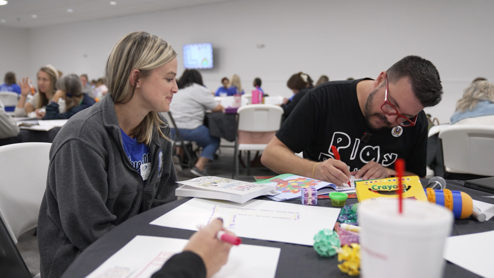 teachers at retreat