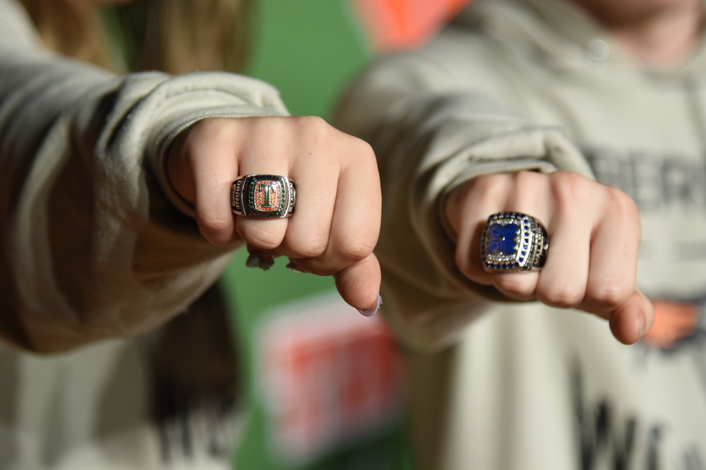 Timberland high JROTC Drone team  championship rings