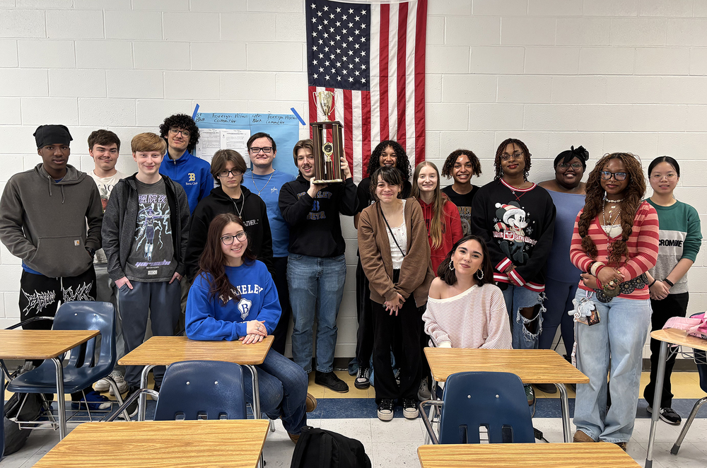 group photo of BHS winners