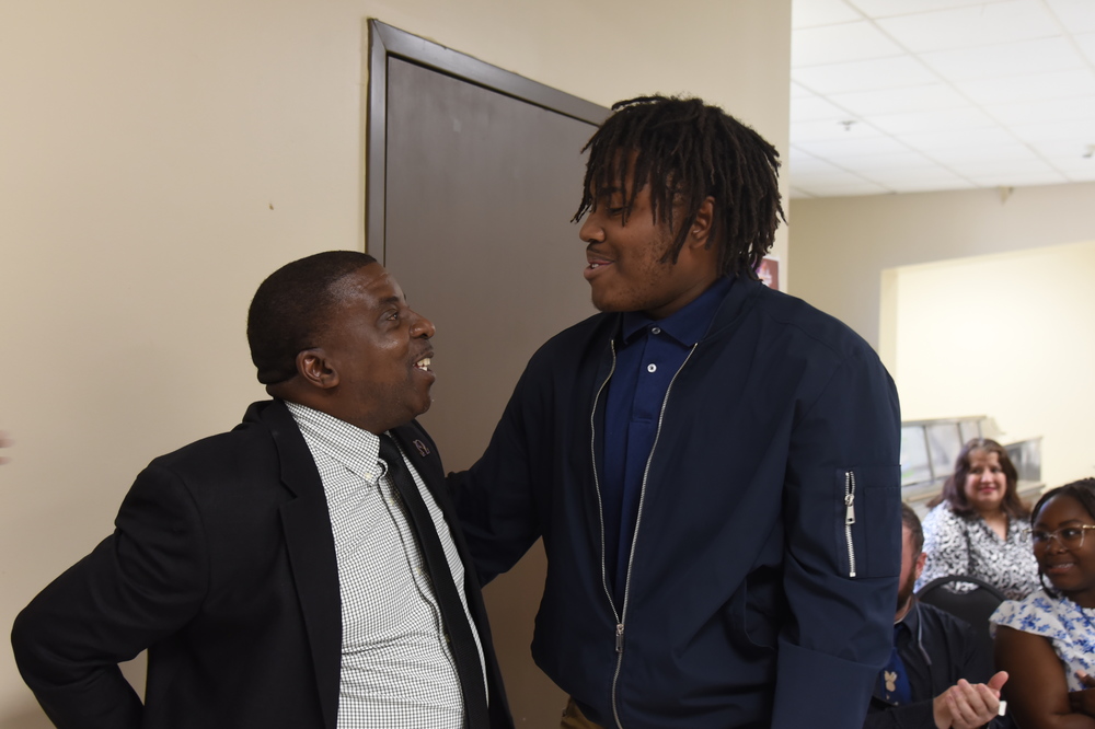 student and Larry Odom