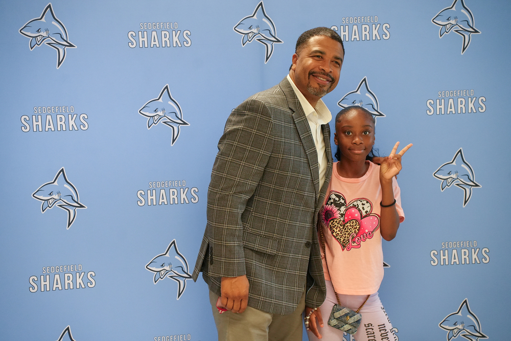 ezra with student