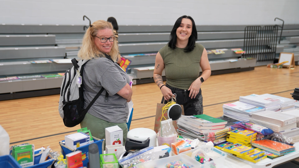 teachers shopping for supplies