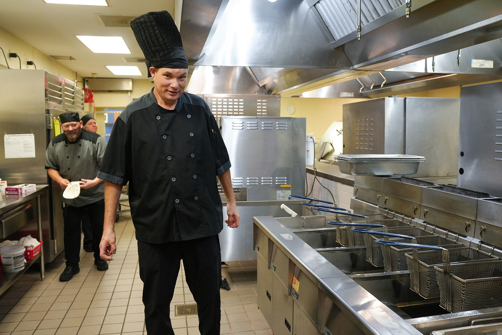 allen sullivan in kitchen