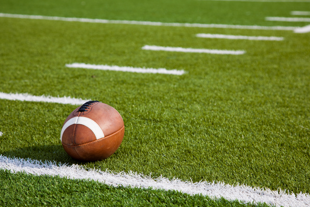 football on field