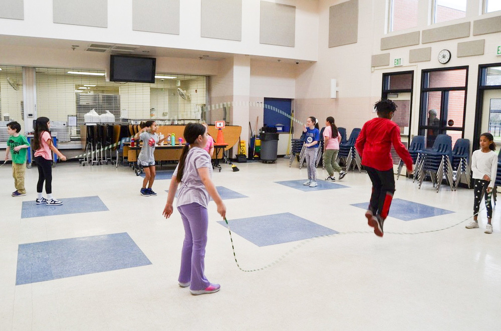 HHA jump rope event from last school year