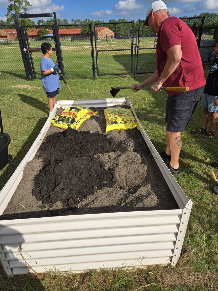 Tilling/adding new soil