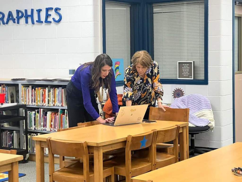 GCE staff preparing to meet with parents