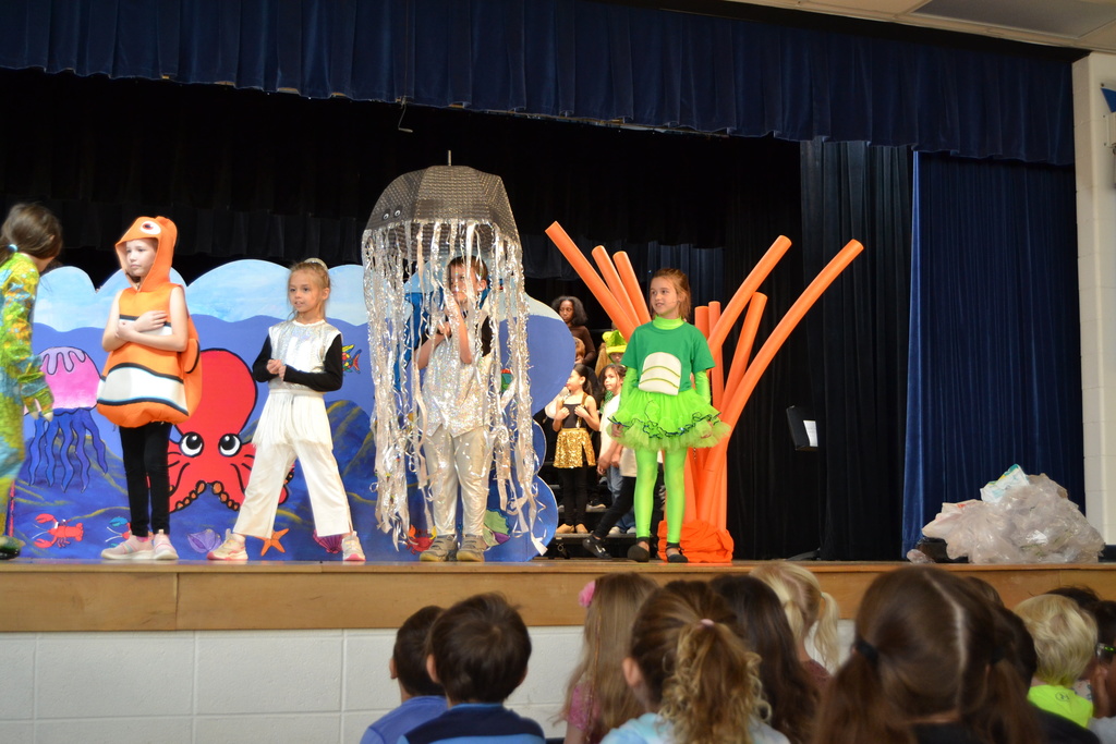 students dressed as sea creatures