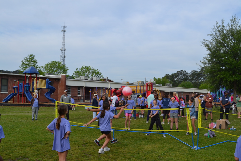 Students participating in HHA Field Day