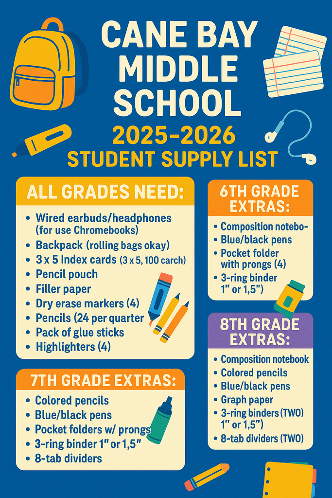 25.26 Student Supply List