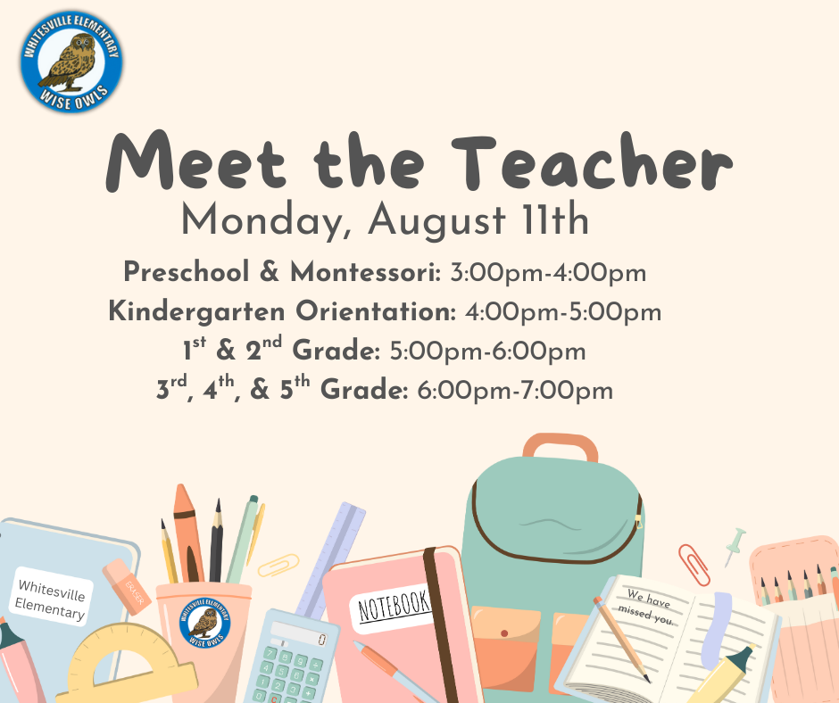 meet the teacher flyer
