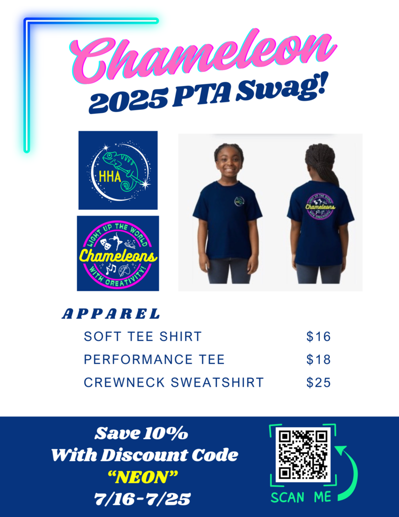 HHA Spirit Wear Flyer