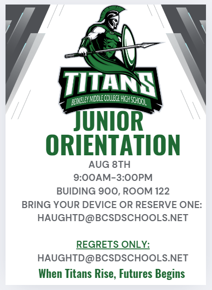 Junior Orientation