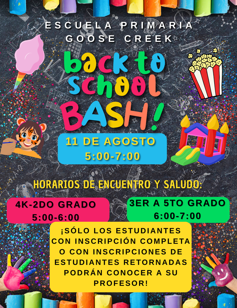 Back to School Bash