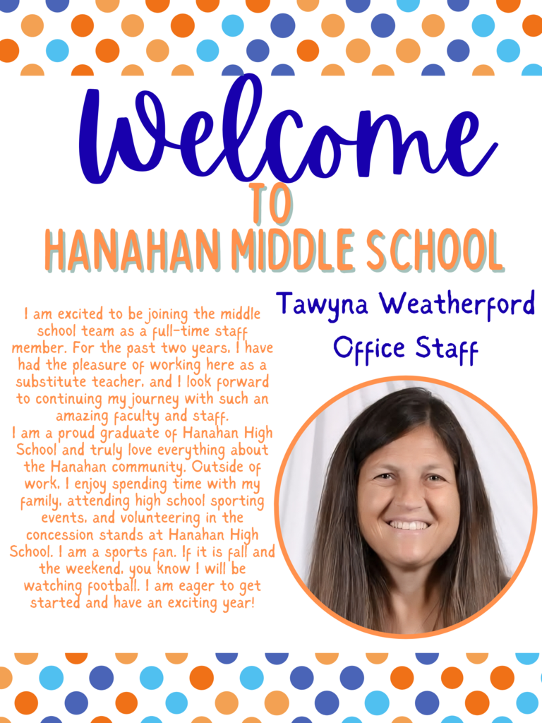 T Weatherford welcome