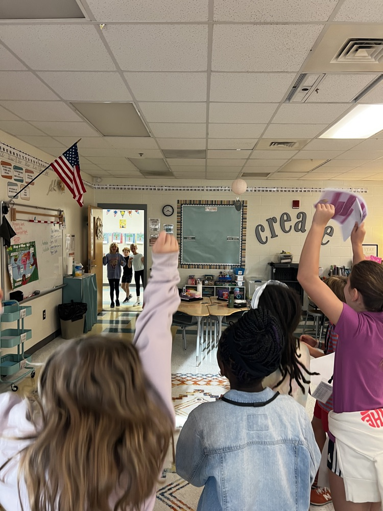 students entering classroom